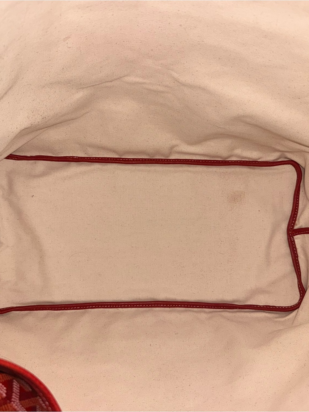 Goyard Red GM Tote - Picture 13 of 16
